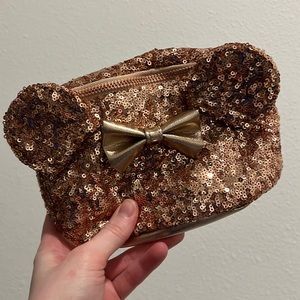 Disney Loungefly Rose Gold Fanny Pack